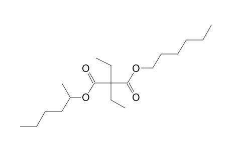 Diethylmalonic acid, hexyl 2-hexyl ester