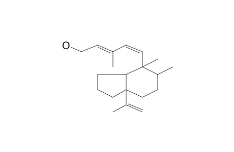 5-(7a-Isopropenyl-4,5-dimethyl-octahydroinden-4-yl)-3-methyl-penta-2,4-dien-1-ol