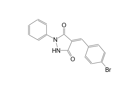 Pyrazole-3,5(2H,4H)-dione, 4-(4-bromobenzylideno)-1-phenyl-