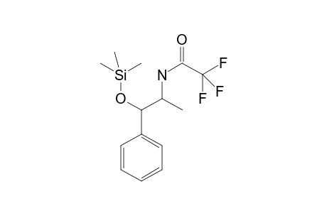 N-trifluoroacetyl-O-trimethylsilyl Norephedrine