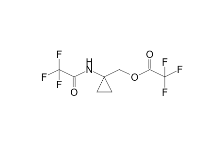 (1-[(2,2,2-Trifluoroacetyl)amino]cyclopropyl)methyl trifluoroacetate