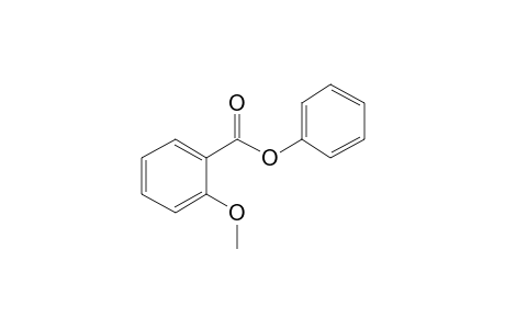 Benzoic acid, 2-methoxy-, phenyl ester