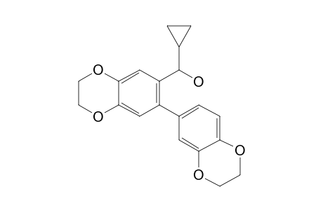 [6,6'-bi-1,4-Benzodioxin]-7-methanol, .alpha.-cyclopropyl-2,2',3,3'-tetrahydro-