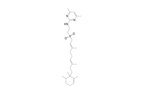 Agelasidine C - 3',5'-dimethylpyrimidine derivative