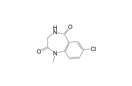 7-chloro-3,4-dihydro-1-methyl-1H-1,4-benzodiazepine-2,5-dione