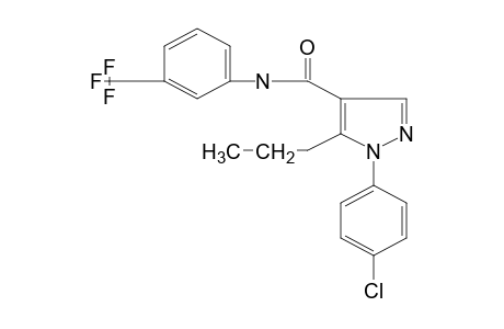 1-(p-CHLOROPHENYL)-5-PROPYL-alpha,alpha,alpha-TRIFLUOROPYRAZOLE-4-CARBOXY-m-TOLUIDIDE