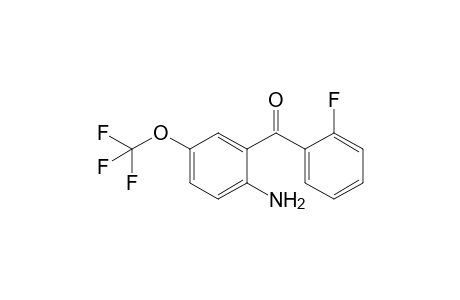 [2-amino-5-(trifluoromethoxy)phenyl]-(2-fluorophenyl)methanone