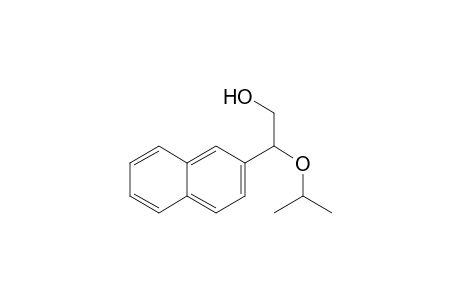 2-(1-Methylethoxy)-2-naphthalen-2-ylethanol