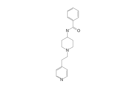 N-{1-[2-(4-pyridyl)ethyl]-4-piperidyl}benzamide