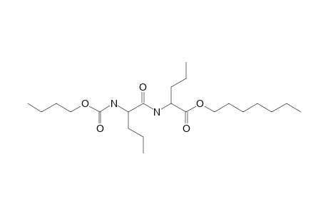 L-Norvalyl-N-norvaline, N-butoxycarbonyl-, heptyl ester