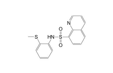 N-[2-(methylsulfanyl)phenyl]-8-quinolinesulfonamide