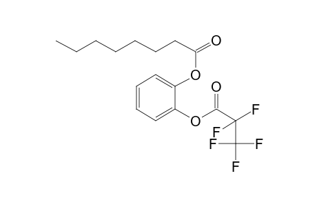 1,2-Benzenediol, o-octanoyl-o'-pentafluoropropionyl-