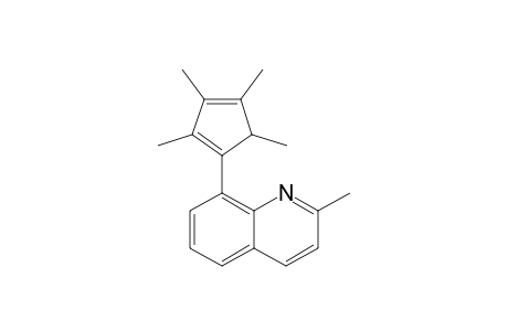 2-Methyl-8-(2,3,4,5-tetramethyl-1-cyclopenta-1,3-dienyl)quinoline