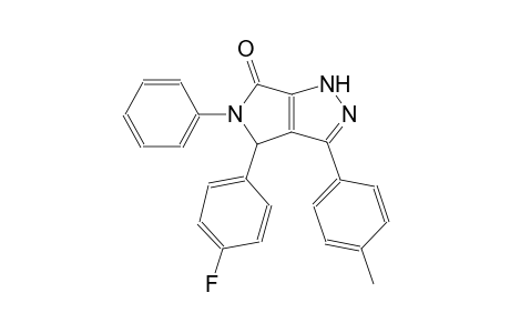 4-(4-fluorophenyl)-3-(4-methylphenyl)-5-phenyl-4,5-dihydropyrrolo[3,4-c]pyrazol-6(1H)-one