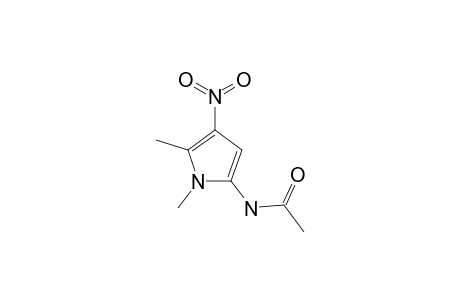 N-(1,5-dimethyl-4-nitropyrrol-2-yl)acetamide