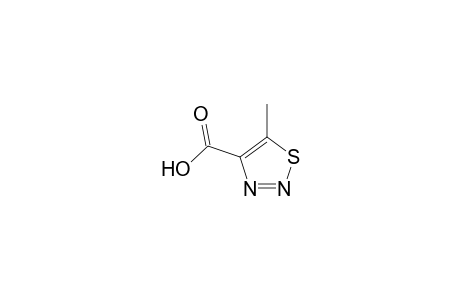 1,2,3-Thiadiazole-4-carboxylic acid, 5-methyl-