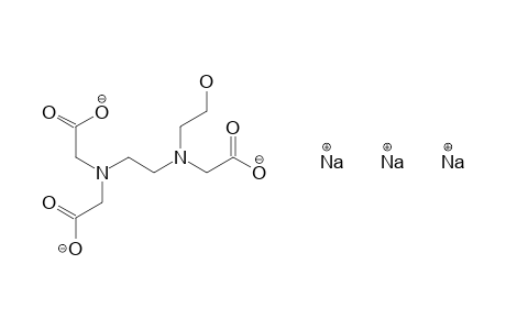 N-(carboxymethyl)-N'-(2-hydroxyethyl)-N,N'-ethylenediglycine, trisodium salt