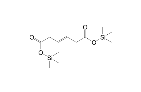 (E)-3-hexenedioic acid bis(trimethylsilyl) ester