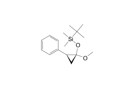 tert-Butyl-(1-methoxy-2-phenyl-cyclopropoxy)-dimethyl-silane