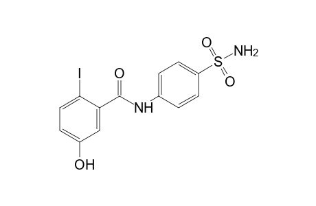 5-hydroxy-2-iodo-4'-sulfamoylbenzanilide