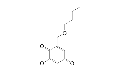 2-(BUTOXYMETHYL)-6-METHOXYBENZO-1,4-QUINONE