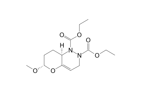 Diethyl (6S,8aR)-6,7,8,8a-Tetrahydro-6-methoxy-1H-pyrano[3,2-c]pyridazine-1,2(3H)-dicarboxylate