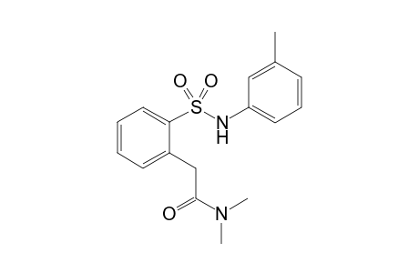 2-[2-(N-(3-Methylphenylsulfamoyl)]phenyl-N,N-dimethylacetamide