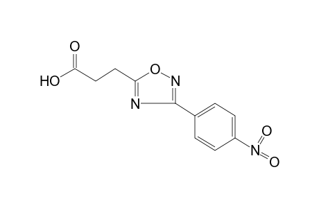 3-(p-nitrophenyl)-1,2,4-oxadiazole-5-propionic acid
