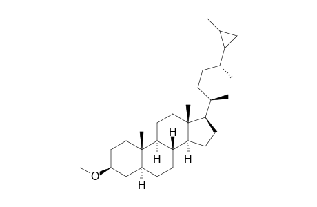 26,27-Dinorcholestane, 3-methoxy-24-(2-methylcyclopropyl)-, [3.beta.,5.alpha.,24R(1R,2R)]-