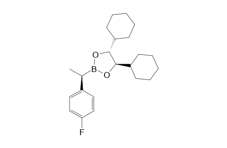 (4R,5R)-4,5-dicyclohexyl-2-[(1R)-1-(4-fluorophenyl)ethyl]-1,3,2-dioxaborolane