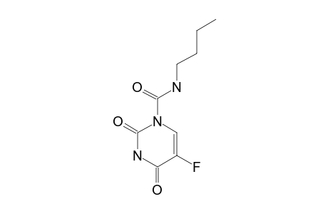 N-butyl-3,4-dihydro-2,4-dioxo-5-fluoro-1(2H)-pyrimidinecarboxamide