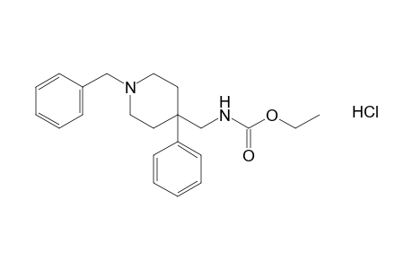 [(1-benzyl-4-phenyl-4-piperidyl)methyl]carbamic acid, ethyl ester, hydrochloride