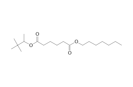 Adipic acid, 3,3-dimethylbut-2-yl heptyl ester