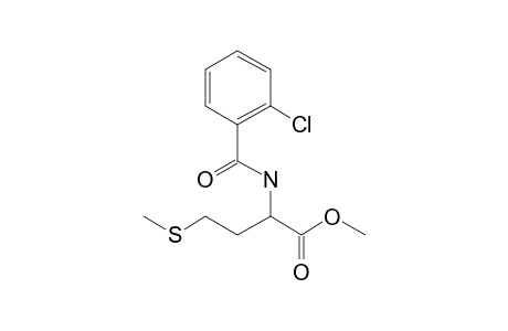 L-Methionine, N-(2-chlorobenzoyl)-, methyl ester