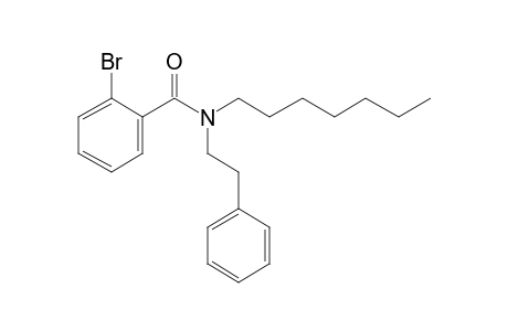 Benzamide, 2-bromo-N-(2-phenylethyl)-N-heptyl-