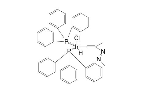 IR(CH=CHMEN=NME)HCL(PPH3)2