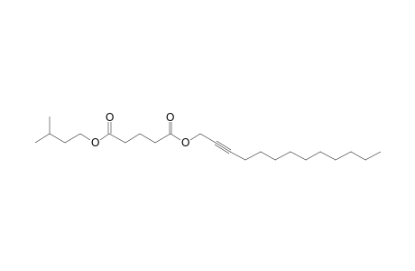 Glutaric acid, 3-methylbutyl tridec-2-yn-1-yl ester