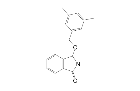 3-((3,5-dimethylbenzyl)oxy)-2-methylisoindolin-1-one