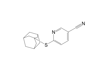 6-(1-adamantylsulfanyl)pyridine-3-carbonitrile