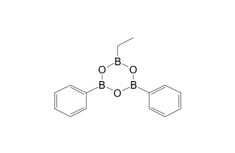 2-Ethyl-4,6-diphenyl-1,3,5,2,4,6-trioxatriborinane