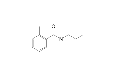 Benzamide, 2-methyl-N-propyl-