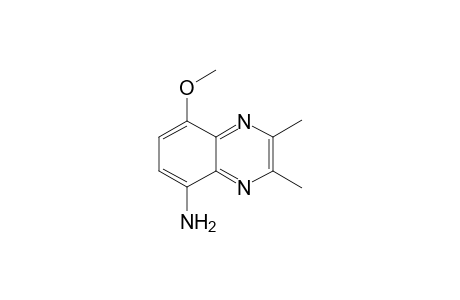 8-Methoxy-2,3-dimethyl-5-quinoxalinamine