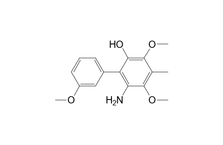 6-Amino-3,3',5-trimethoxy-4-methyl-[1,1'-biphenyl]-2-ol