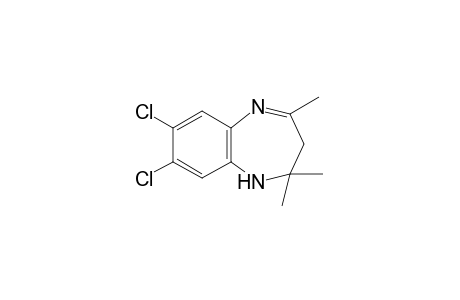7,8-Dichloro-2,2,4-trimethyl-2,3-dihydro-1H-1,5-benzodiazepine