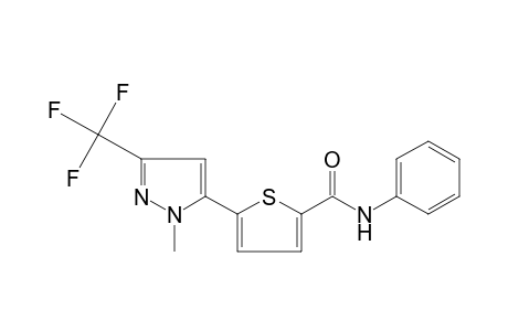 5-[1-methyl-3-(trifluoromethyl)pyrazol-5-yl]-2-thiophenecarboxanilide