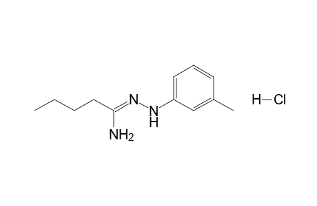 1-[(3-Methylphenyl)hydrazono]pentylamine hydrochloride