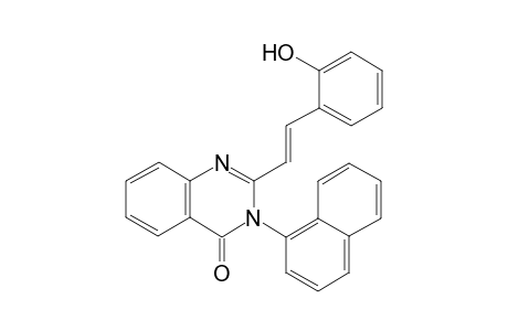 2-[(E)-2-(2-hydroxyphenyl)ethenyl]-3-(1-naphthyl)-4(3H)-quinazolinone