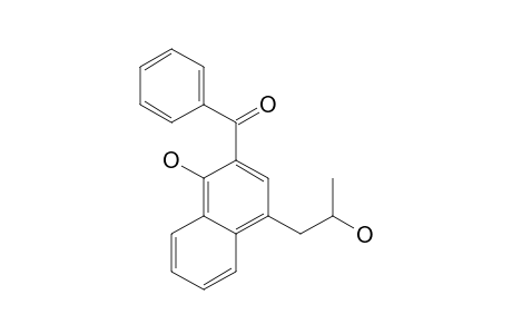 Methanone, [1-hydroxy-4-(1-hydroxy-1-methylethyl)-2-naphthalenyl]phenyl-