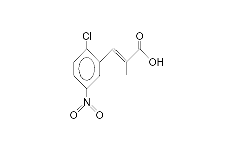 2-Chloro-A-methyl-5-nitro-cinnamic acid