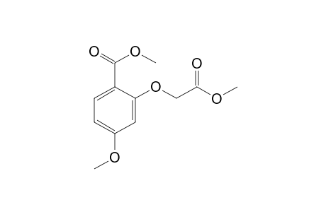 2-(2-keto-2-methoxy-ethoxy)-4-methoxy-benzoic acid methyl ester
